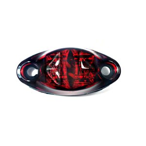 "DRAGON'S EYE" MARKER / CLEARANCE,RED, 2 DIODES, 2 WIRE