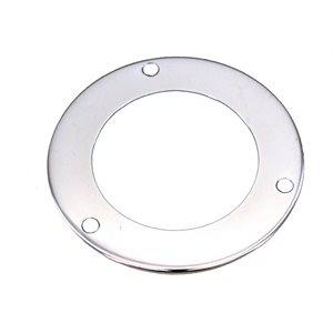 BEZEL, 2" ROUND, POLISHED STAINLESS STEEL